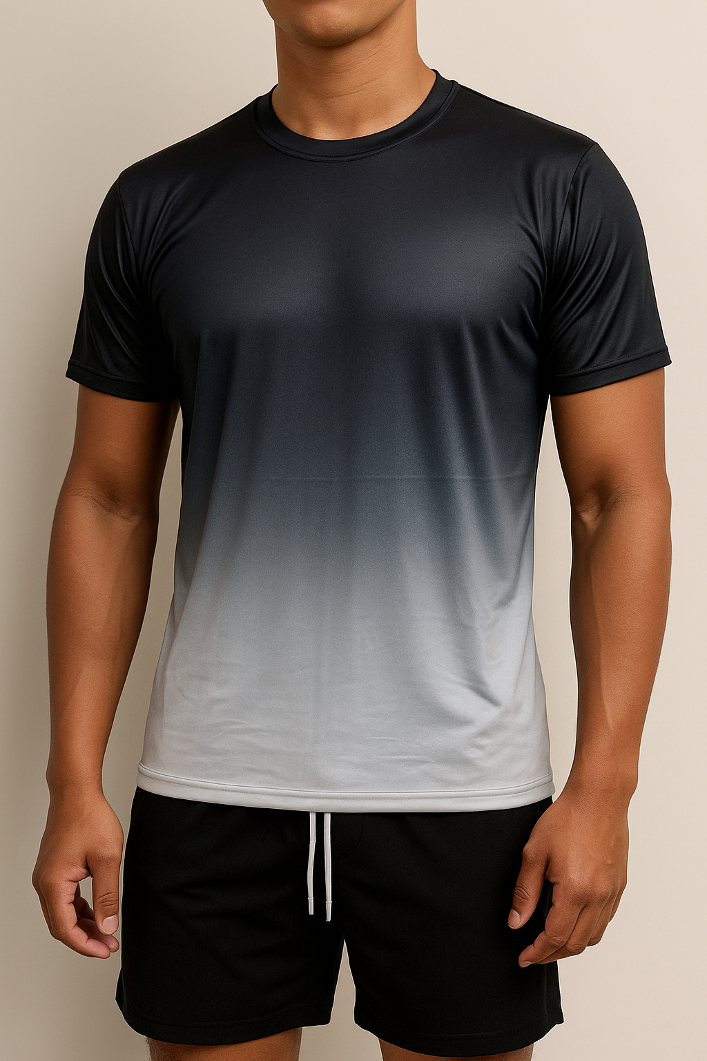 Men's Short Sleeve Tie-Dye R-Neck T-shirt